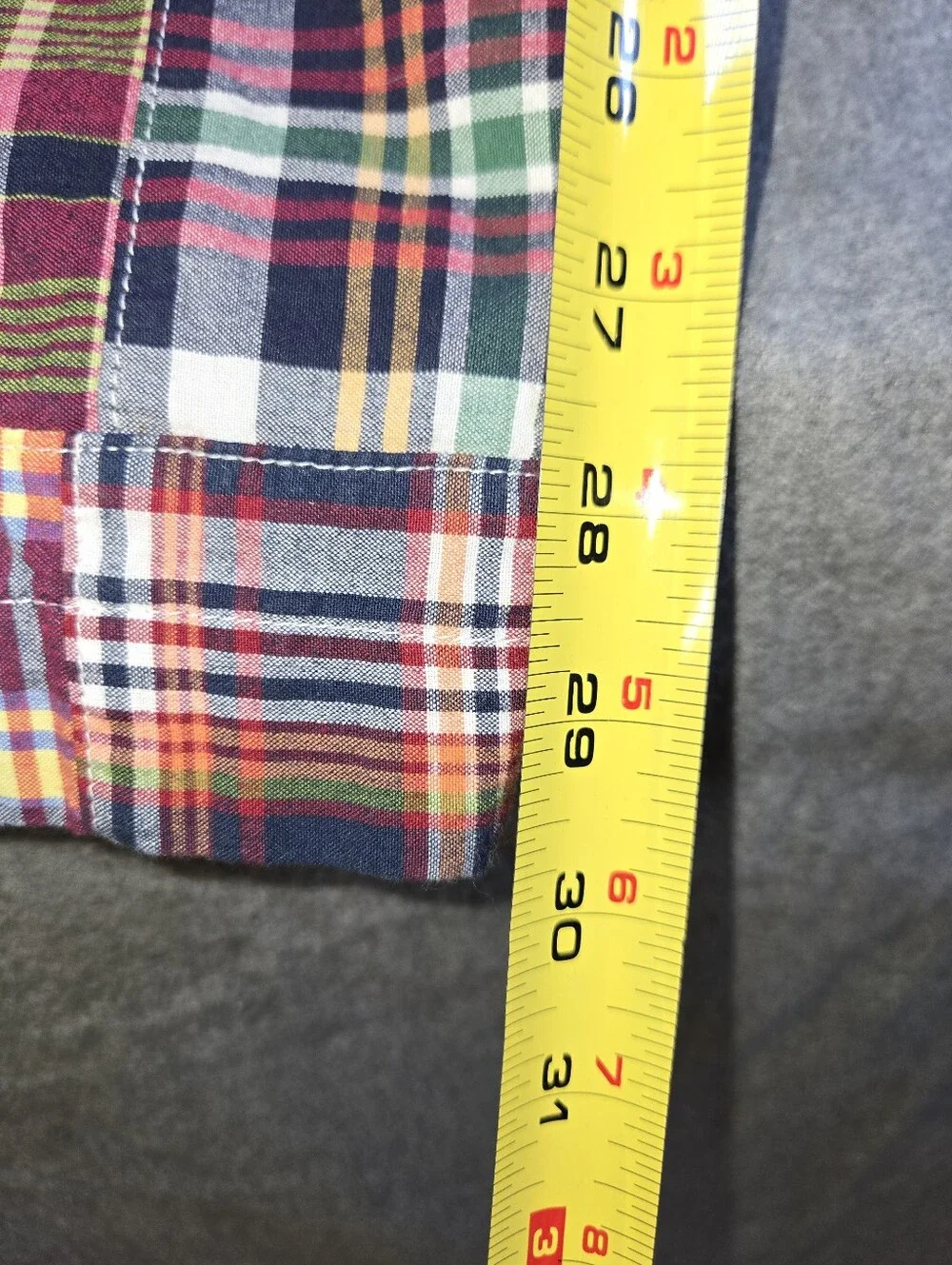 ​Brooks Brothers “346” Multicolor Patchwork Madras Pants - W38/L30
